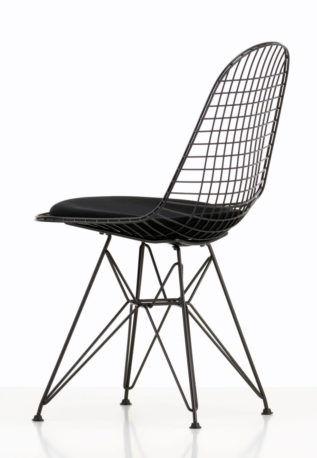 DKR-5 Wire Chair Chair with Seat Cushion Vitra